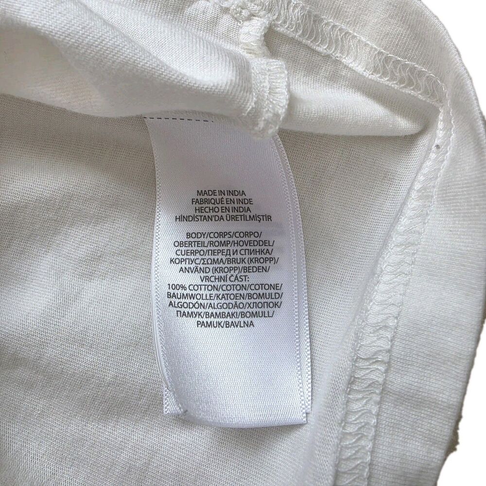 Polo Ralph Lauren Boys Corduroy-Logo Cotton Jersey Tee White Little Kid, Size 5 - Picture 5 of 6